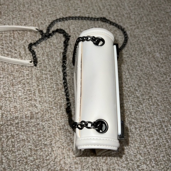 Chanel Authentic Lambskin Brick Lego White Flap Shoulder Crossbody Bag - Picture 12 of 14